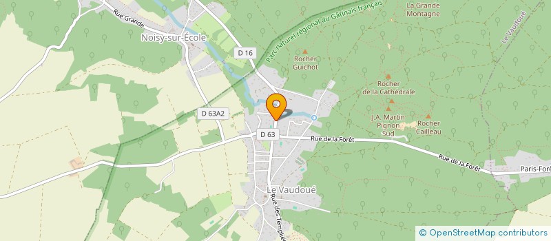 localisation de l'entreprise MADAME VANESSA MURANA  LE VAUDOUE