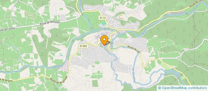 localisation de l'entreprise MADAME VANESSA MUSCIO  CARCES