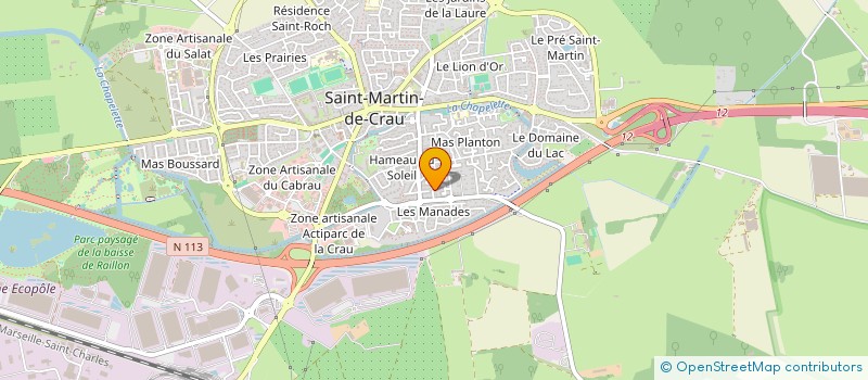 localisation de l'entreprise MADAME VANESSA NASTRO à SAINT-MARTIN-DE-CRAU