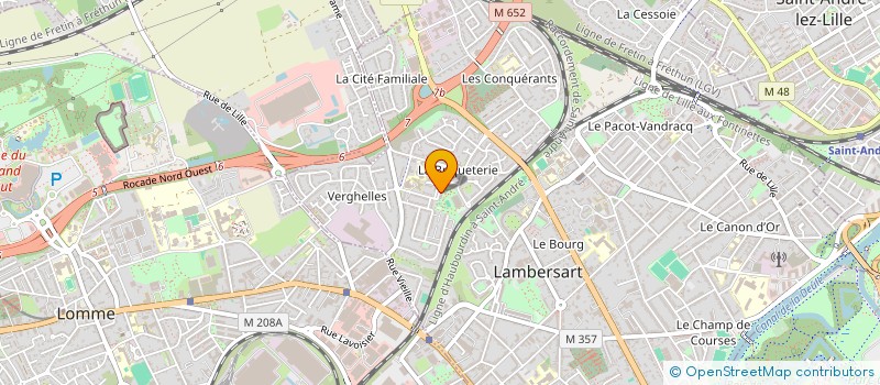 localisation de l'entreprise MADAME VANESSA NERO  LILLE