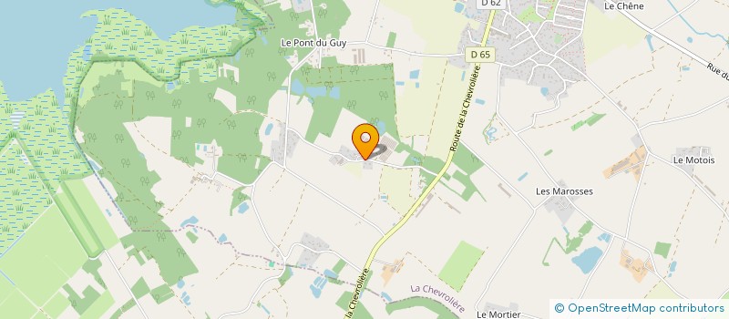 localisation de l'entreprise MADAME VANESSA NEVEU  LA CHEVROLIERE