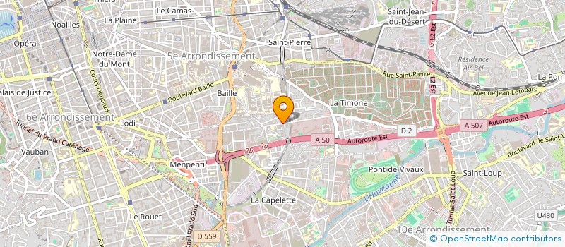 localisation de l'entreprise MADAME VANESSA NICOLINI à MARSEILLE