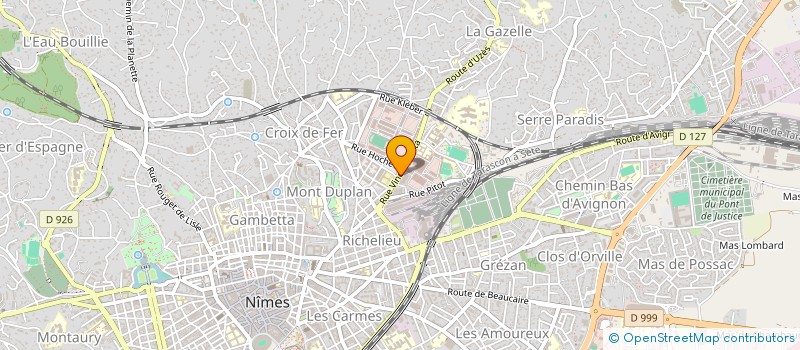 localisation de l'entreprise MADAME VANESSA NIFFOROS  NIMES