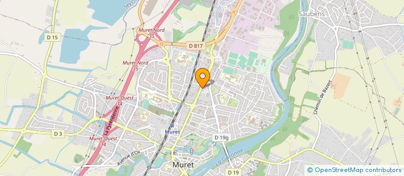 localisation de l'entreprise MADAME VANESSA NIOCHE  MURET