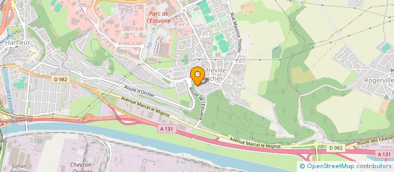 localisation de l'entreprise MADAME VANESSA NUNES  GONFREVILLE L ORCHER