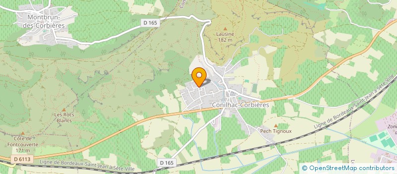 localisation de l'entreprise MADAME VANESSA OLHAITZ  CONILHAC-CORBIERES