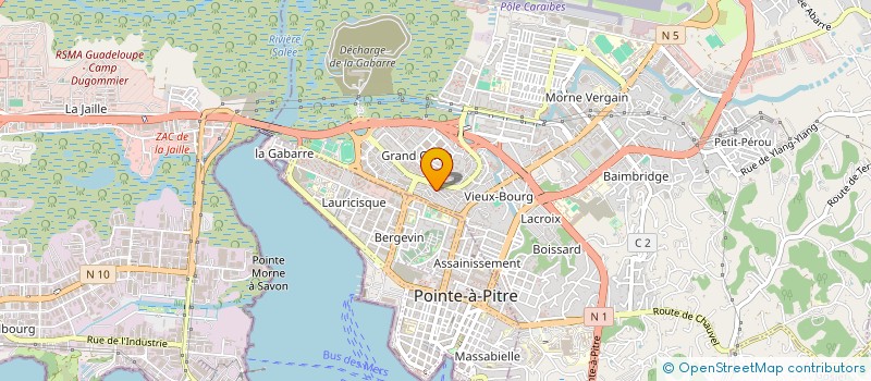 localisation de l'entreprise MADAME VANESSA OSSEUX  LES ABYMES