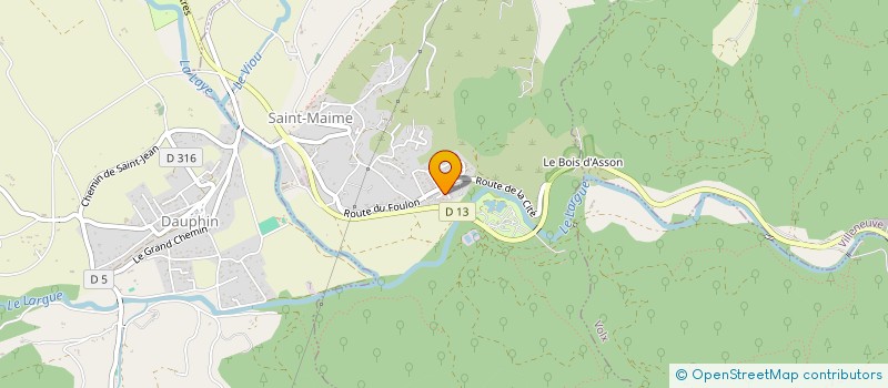 localisation de l'entreprise MADAME VANESSA OUILLADES  SAINT-MAIME