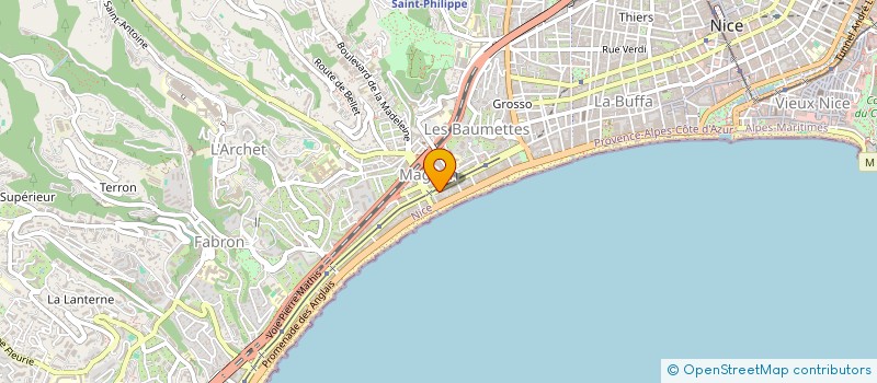 localisation de l'entreprise MADAME VANESSA PACHECO WAALE à NICE