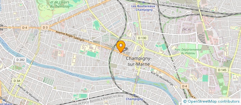 localisation de l'entreprise MADAME VANESSA PALACIO LOPEZ à CHAMPIGNY-SUR-MARNE
