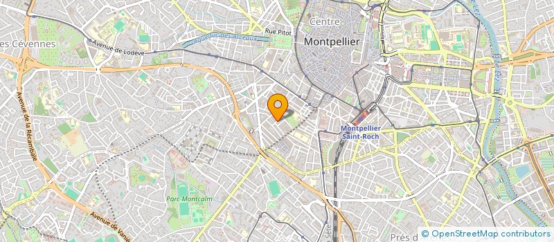 localisation de l'entreprise MADAME VANESSA PARIS à MONTPELLIER
