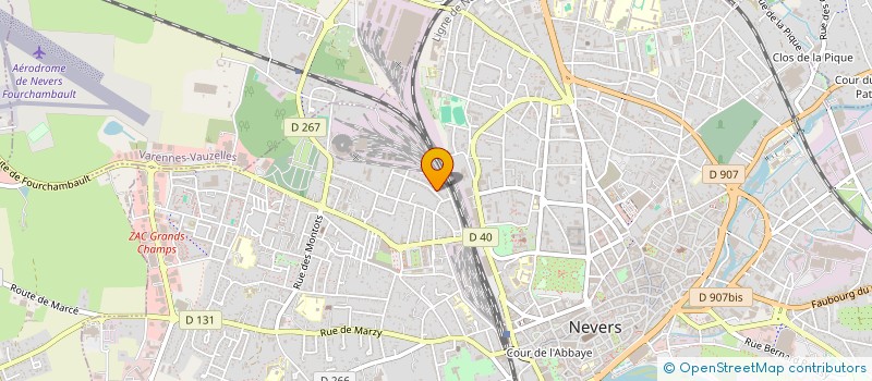 localisation de l'entreprise MADAME VANESSA PASCAL à NEVERS