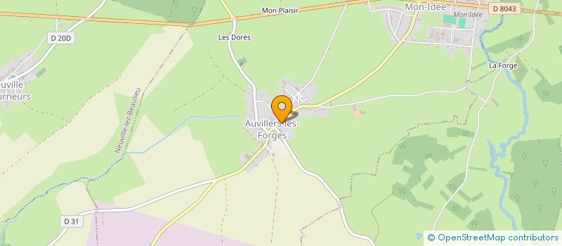 localisation de l'entreprise MADAME VANESSA PATA  MAUBERT-FONTAINE