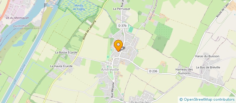 localisation de l'entreprise MADAME VANESSA PATIENCE  AMFREVILLE