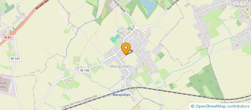 localisation de l'entreprise MADAME VANESSA PELISSIER  MARQUILLIES