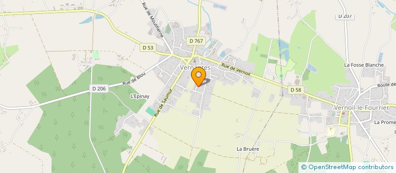 localisation de l'entreprise MADAME VANESSA PERDREAU  ANGERS