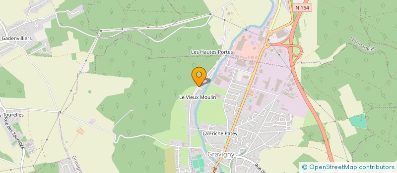 localisation de l'entreprise MADAME VANESSA PEREIRA  VENON