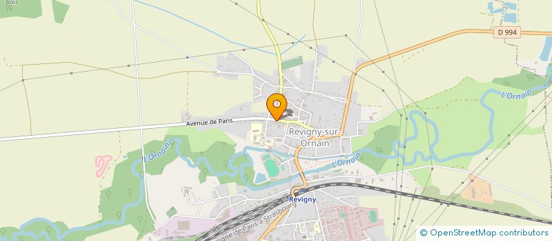 localisation de l'entreprise MADAME VANESSA PERGENT à REVIGNY-SUR-ORNAIN