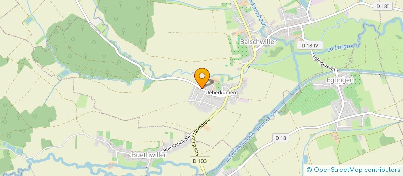 localisation de l'entreprise MADAME VANESSA PERNIN  BALSCHWILLER