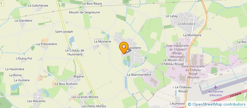 localisation de l'entreprise MADAME VANESSA PERRIN  MESANGER