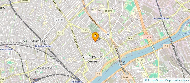 localisation de l'entreprise MADAME VANESSA PETTITT à ASNIERES-SUR-SEINE