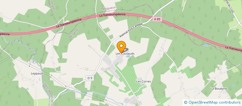 localisation de l'entreprise MADAME VANESSA PEYRAT  MINZAC