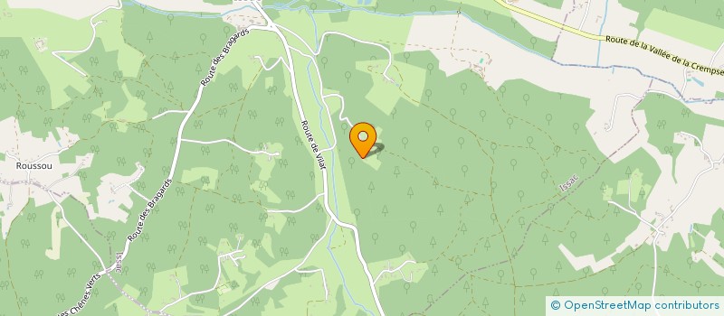 localisation de l'entreprise MADAME VANESSA PILLET  ISSAC