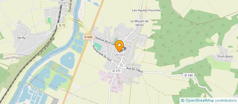 localisation de l'entreprise MADAME VANESSA PINEAU  VERON