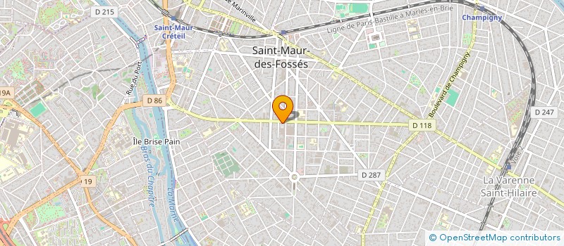 localisation de l'entreprise MADAME VANESSA PINTO  PARIS