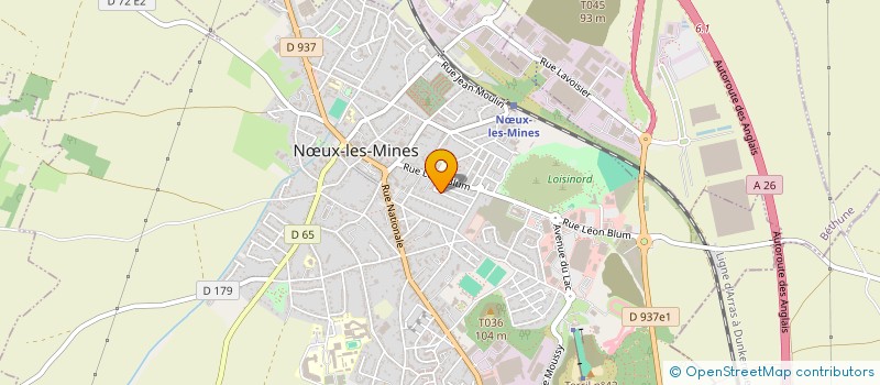 localisation de l'entreprise MADAME VANESSA PLEE  NUX-LES-MINES