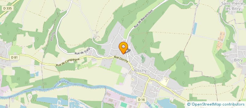 localisation de l'entreprise MADAME VANESSA PLY  ATTICHY