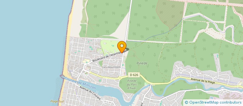 localisation de l'entreprise MADAME VANESSA POMMIER  MIMIZAN