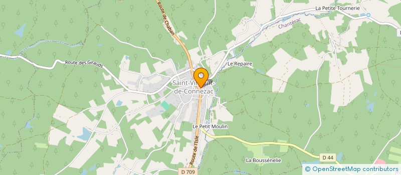 localisation de l'entreprise MADAME VANESSA PONTE  SAINT-VINCENT-DE-CONNEZAC