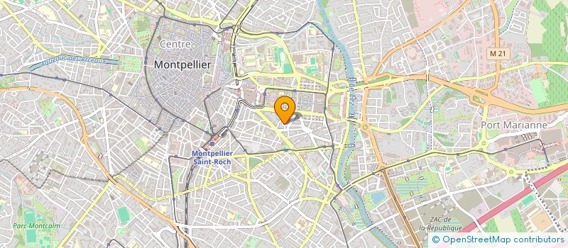 localisation de l'entreprise MADAME VANESSA POPRAVKA à MONTPELLIER
