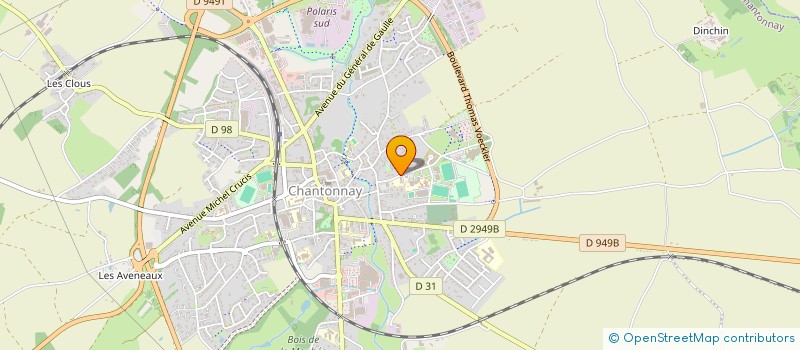 localisation de l'entreprise MADAME VANESSA POTRICH  JEUMONT