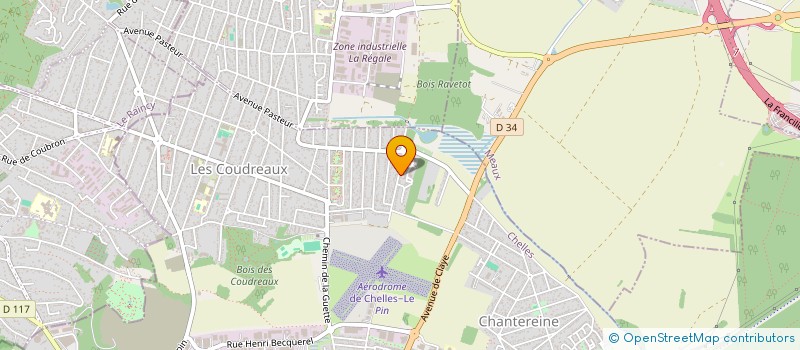 localisation de l'entreprise MADAME VANESSA QUILLACQ  CHELLES