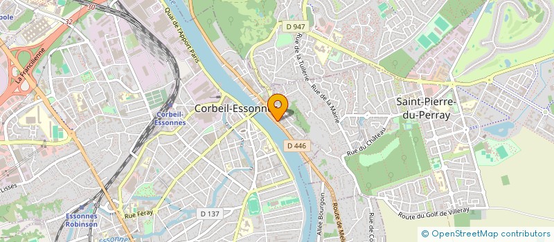 localisation de l'entreprise MADAME VANESSA RAVI à CORBEIL-ESSONNES