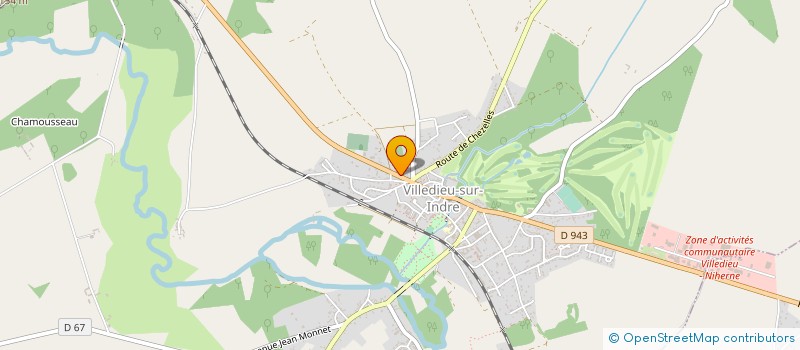 localisation de l'entreprise MADAME VANESSA RENAUDAT à VILLEDIEU-SUR-INDRE