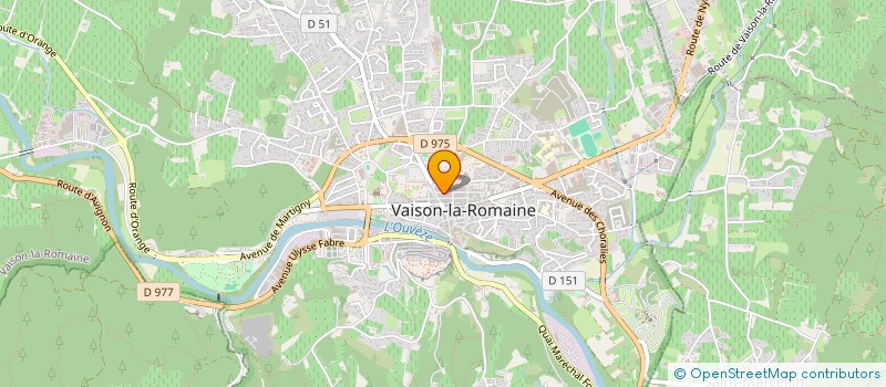 localisation de l'entreprise MADAME VANESSA RENAUDIN à VAISON-LA-ROMAINE