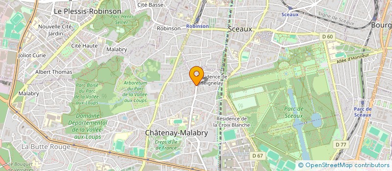localisation de l'entreprise MADAME VANESSA RENEE ALICE COLNOT à CHATENAY-MALABRY