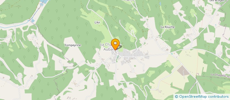 localisation de l'entreprise MADAME VANESSA RENET  LA CHAPELLE-AUBAREIL