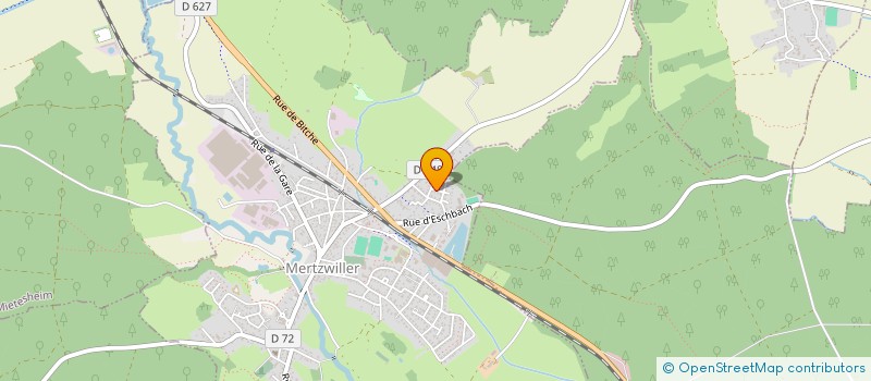 localisation de l'entreprise MADAME VANESSA REYMANN  MERTZWILLER