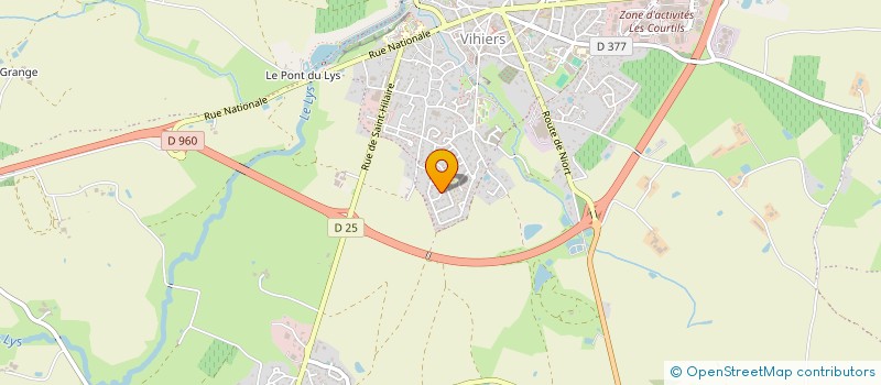 localisation de l'entreprise MADAME VANESSA REYNAUD à LYS-HAUT-LAYON