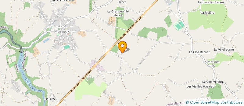 localisation de l'entreprise MADAME VANESSA RICARD  LAMBALLE-ARMOR