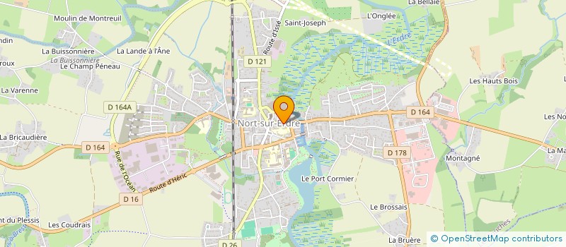 localisation de l'entreprise MADAME VANESSA RICHARD  NORT-SUR-ERDRE