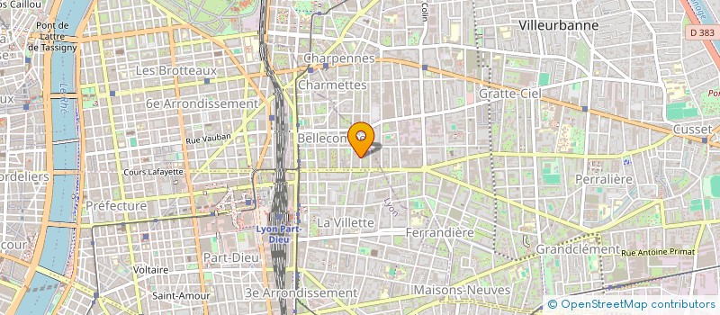 localisation de l'entreprise MADAME VANESSA RICHIER à LYON