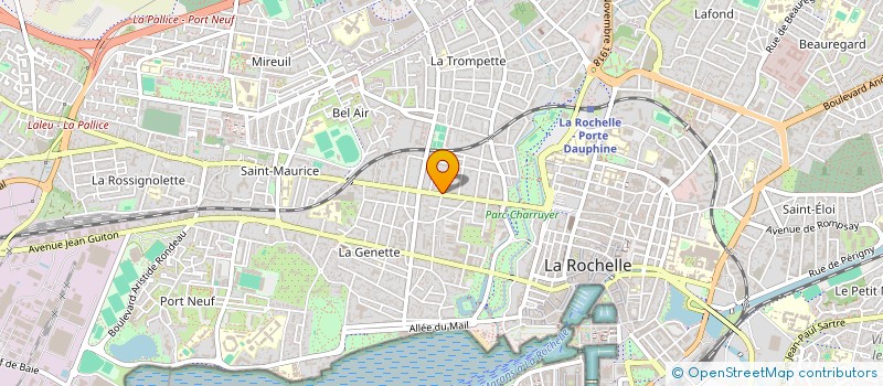 localisation de l'entreprise MADAME VANESSA RIMBERT  LA ROCHELLE