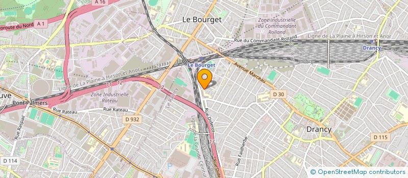 localisation de l'entreprise MADAME VANESSA ROBINET à DRANCY