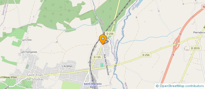 localisation de l'entreprise MADAME VANESSA ROC  SAINT-YZAN-DE-SOUDIAC