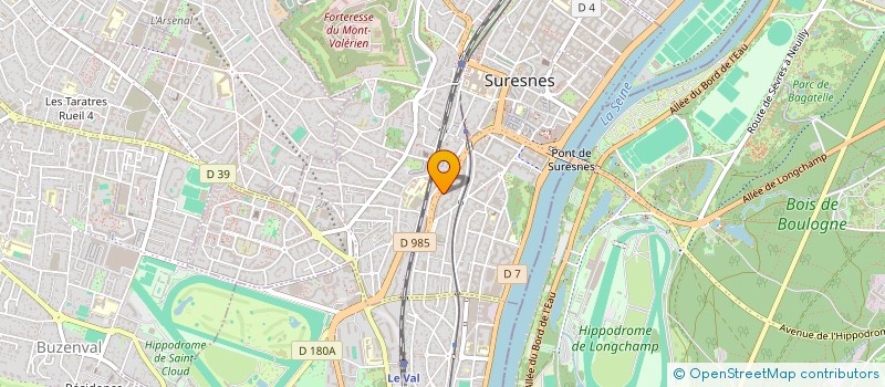 localisation de l'entreprise MADAME VANESSA ROCHE  SURESNES